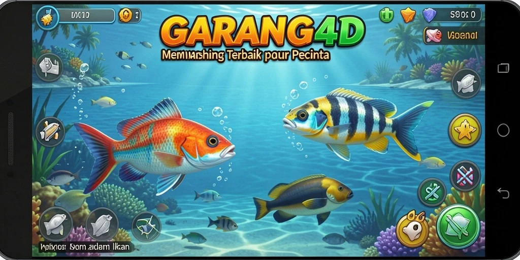 Tampilan gameplay GARANG4D dengan berbagai teknik memancing.