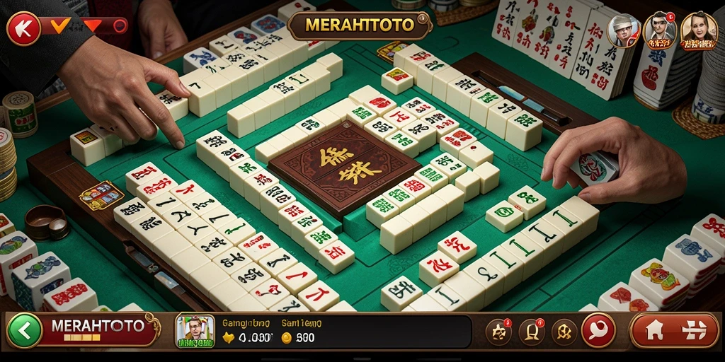 Tampilan gameplay MERAHTOTO yang menarik dan penuh warna.