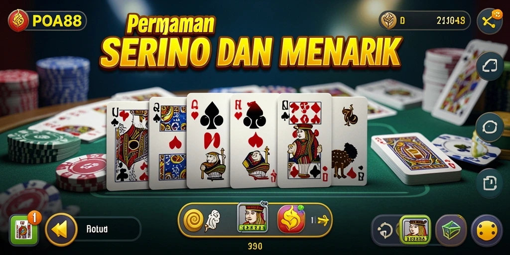 Screenshot gameplay POA88 menunjukkan pemain bersaing dalam permainan Domino.