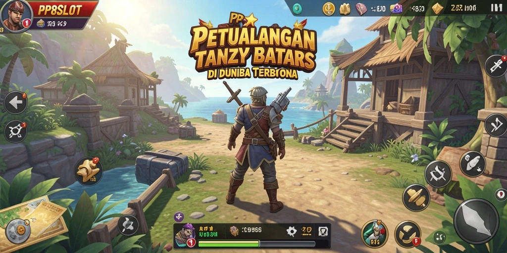 Tampilan menakjubkan dari gameplay PP8SLOT di dunia terbuka.