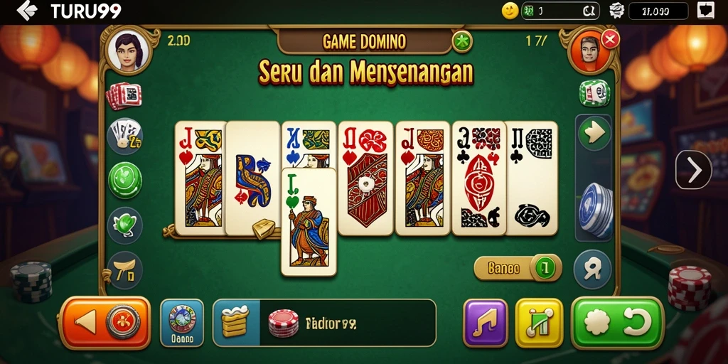 Tampilan gameplay TURU99 yang menarik dan seru.