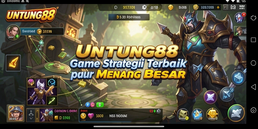 Gambaran gameplay seru dalam UNTUNG88, permainan strategi luar biasa.